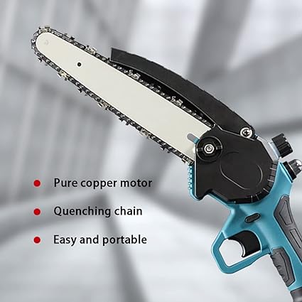 Motosierra electrica racargable portatil 36 v