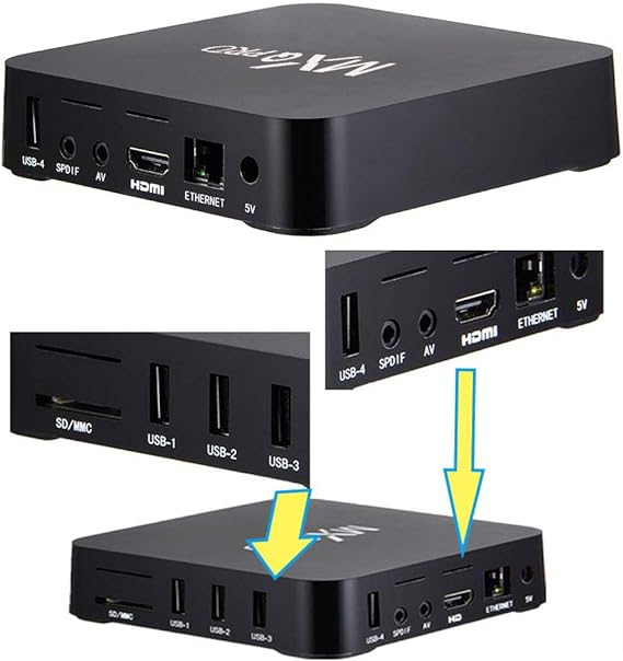 Tv box mxq - pro 5g