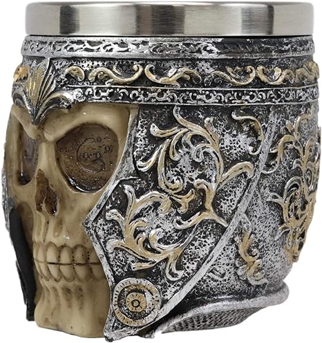 Vaso calavera acero inox espartano