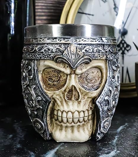Vaso calavera acero inox espartano