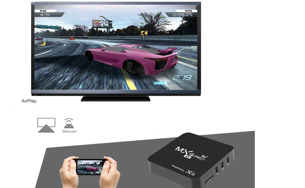 Tv box mxq - pro 5g