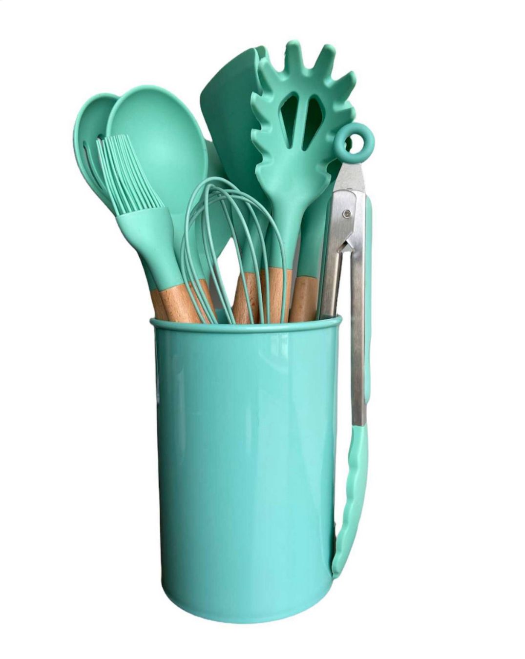 Juego de utensilios de cocina y cuchillos de 19 piezas