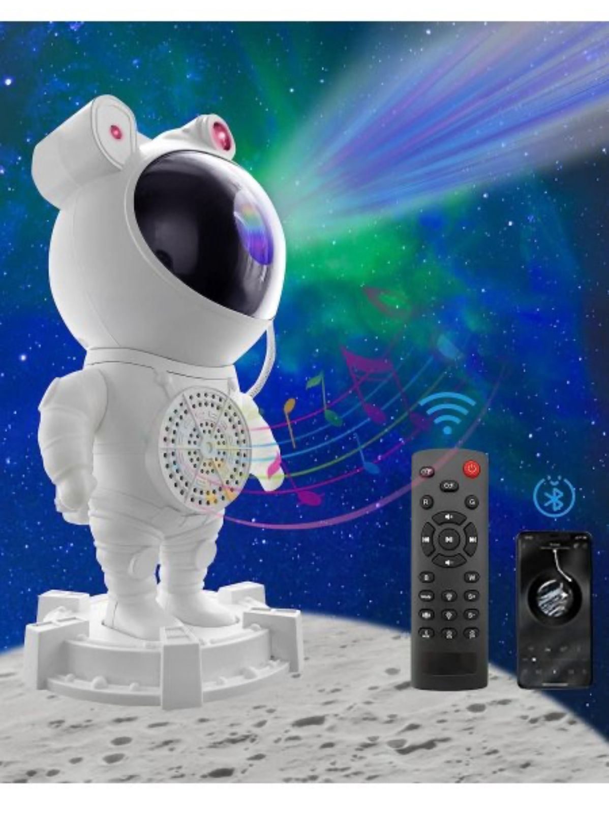 Proyector astronauta control remoto