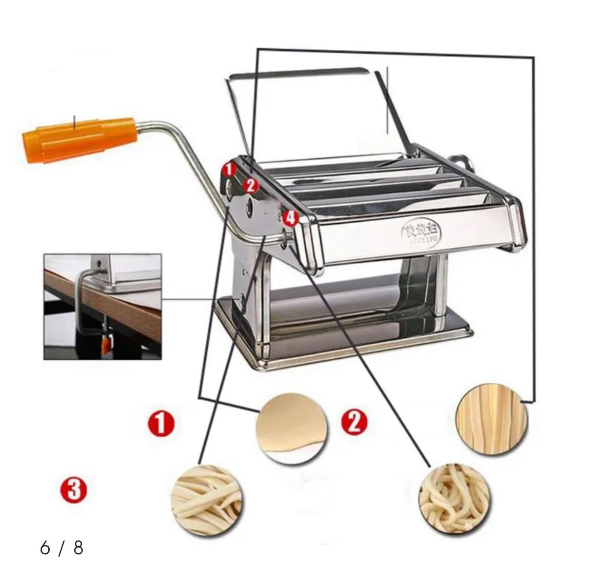 Maquina de pastas 3 en 1