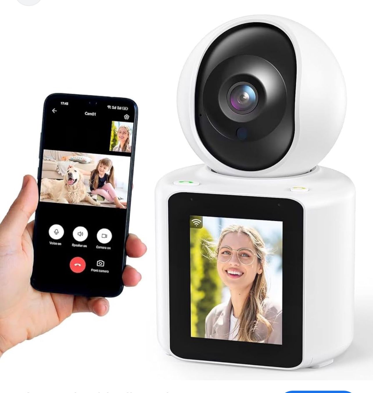 Camara De Seguridad Wifi Video Y Monitor de bebé