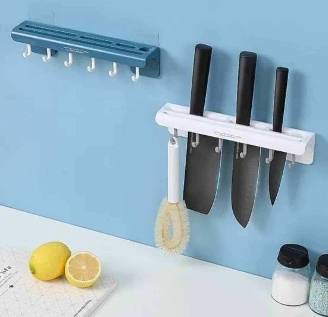 Organizador rack para cuchillos adhesivo hk-64