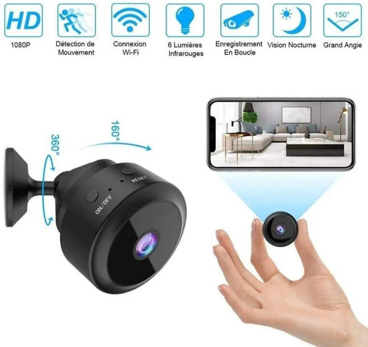 MINI CAMARA ESPIA WIFI V380 PRO RECARGABLE USB
