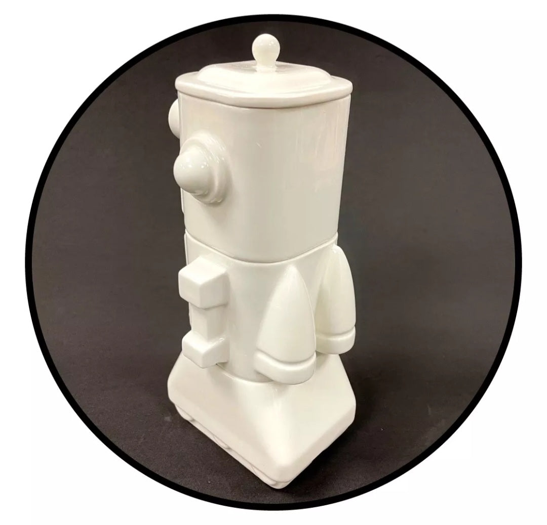 Set 3 tazones robot ceramica