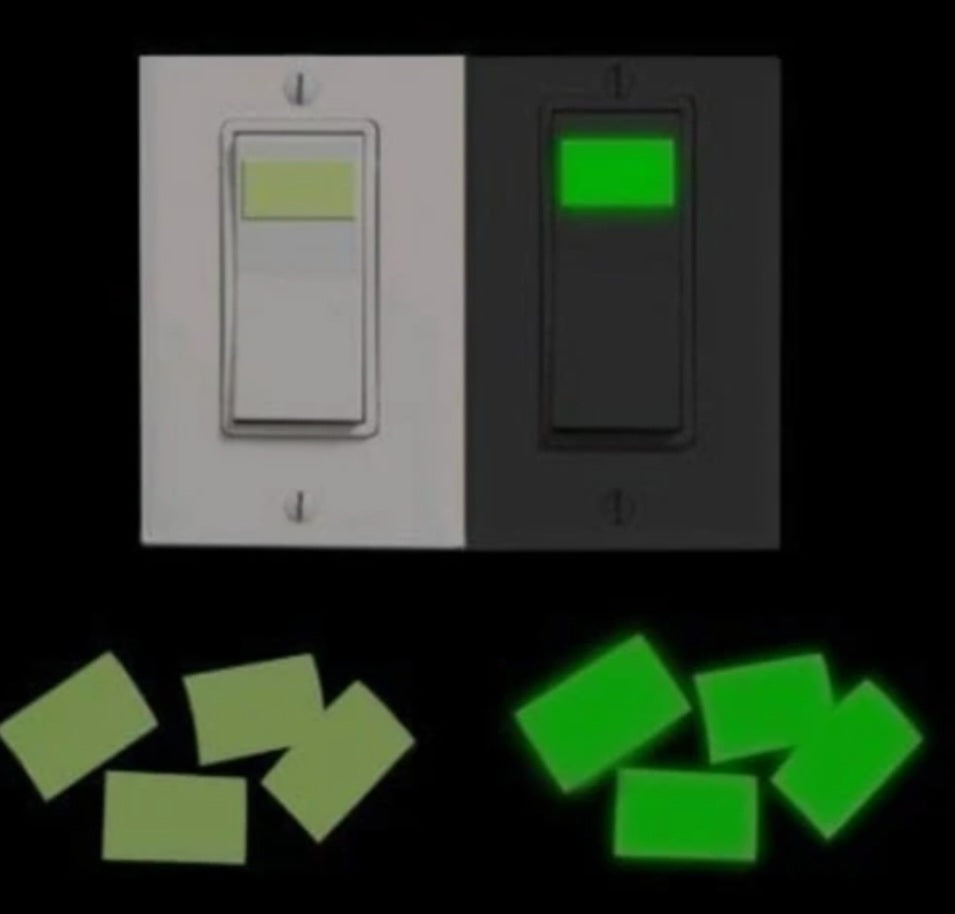 Cinta Adhesiva Fosforecente 2 Cms X 3 Mts Glow Tape