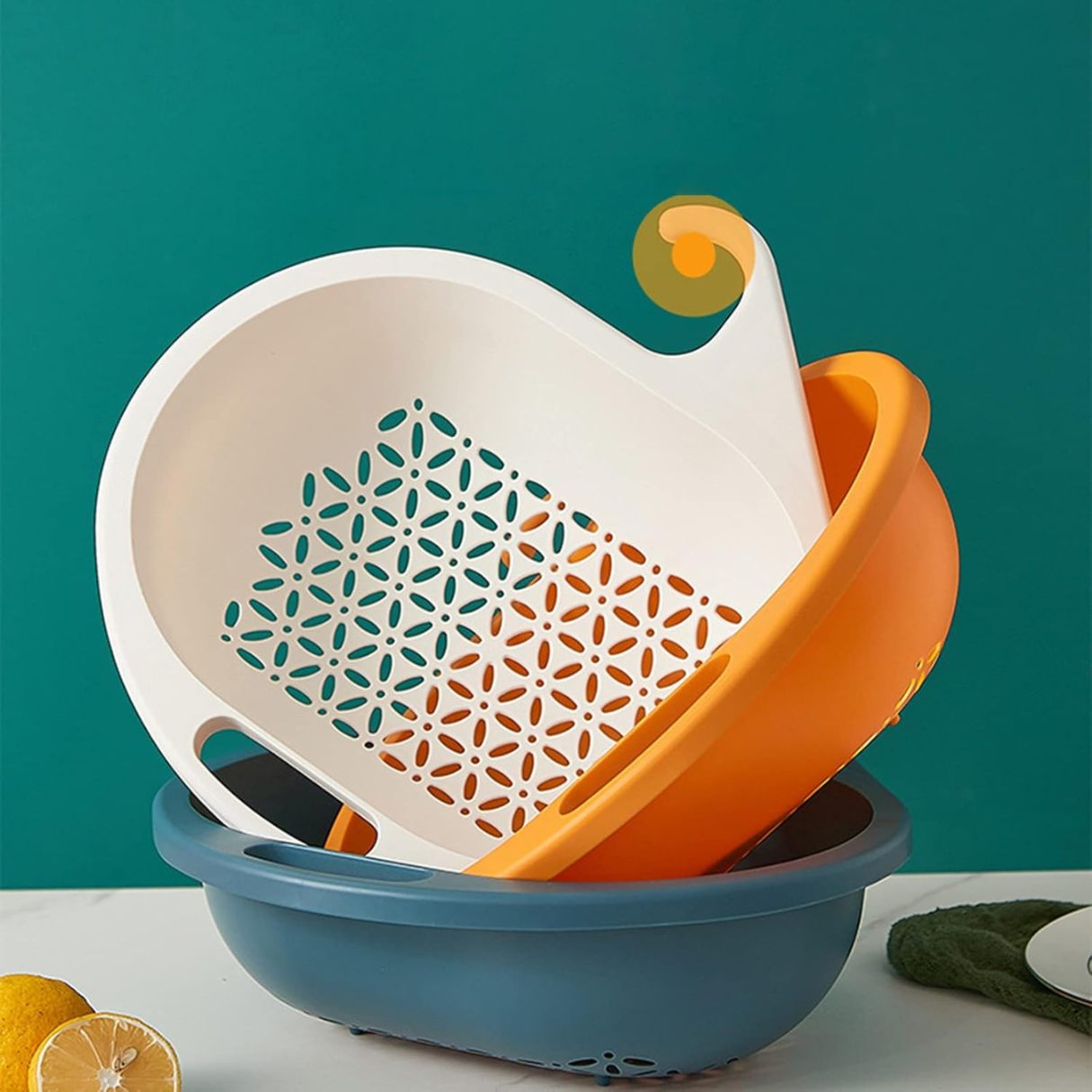 COLADOR CON SOPORTE COLORES HK-65
