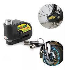 CANDADO MOTO BICI CON ALARMA
