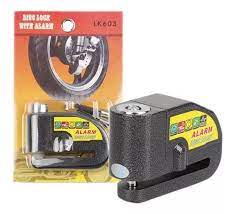 CANDADO MOTO BICI CON ALARMA