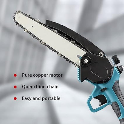 Motosierra electrica racargable portatil 36 v