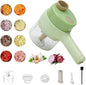 CORTADOR DE VERDURAS 2 EN 1 RECARGABLE USB F-254