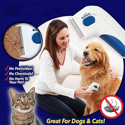 Cepillo Mascotas Electrico Flea Doctor