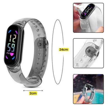 Reloj digital led para niños