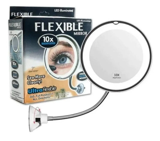 ESPEJO FLEXIBLE CON SUCCION 10X HK-58