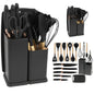 SET 19 UTENSILIOS DE COCINA SILICONA NEGRO
