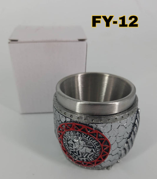 VASO CRUZADA ACERO INOX 50 ML FY-12