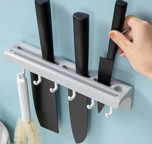 Organizador rack para cuchillos adhesivo hk-64