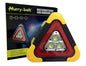 Triangulo emergencia led recargable portatil solar  1606266